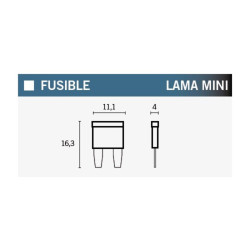 Mini fusibles V PARTS 20A - 100 uds 2