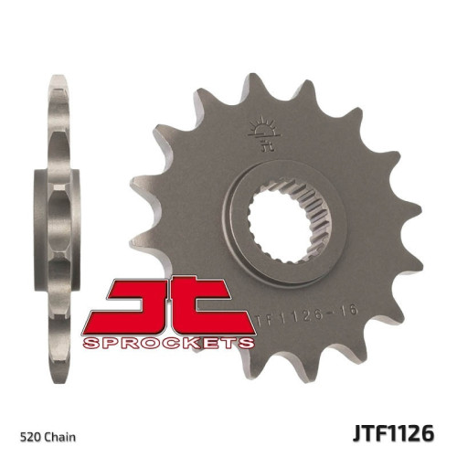 Kit de cadena JT 520X1R3 16/49 Standard - corona Standard