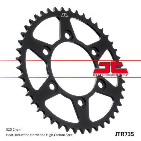 Kit de cadena JT 520X1R3 15/48 Standard - corona Standard
