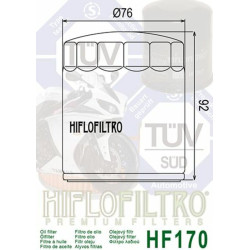 Filtro de aceite HIFLOFILTRO cromo - HF170C 2
