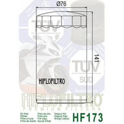 Filtro de aceite HIFLOFILTRO cromo - HF173C 2