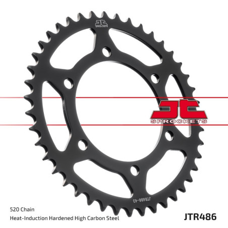 Kit de cadena JT 520X1R3 16/42 Standard - corona Standard