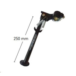 Caballete lateral universal para tubo ø26-ø32 – largo 250mm BUZZETTI
