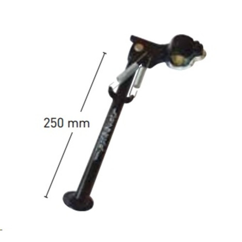 Caballete lateral universal para tubo ø26-ø32 – largo 250mm BUZZETTI