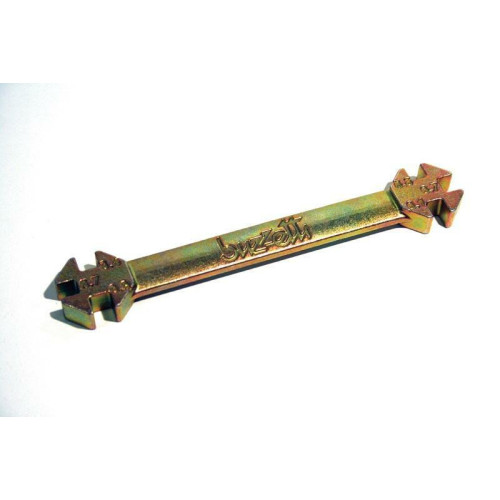 Llave de radios con 6 ranuras 5,65/5,75/6/6,35/6,65/6,85 BUZZETTI