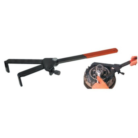 Herramienta universal para bloquear volante y poleas con pins apertura 70-125mm BUZZETTI