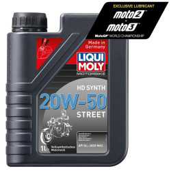 Aceite de motor LIQUI MOLY Sintético 4T 20W-50 HD V-Twin - Botella 1L