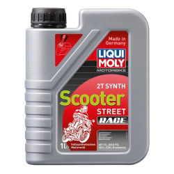 Aceite de motor LIQUI MOLY Sintético 2T Scooter Race - Botella 1L