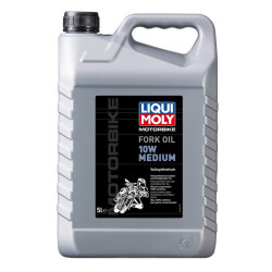 Aceite de horquilla / amortiguador LIQUI MOLY Sintético 10W Medium - Garrafa 5L