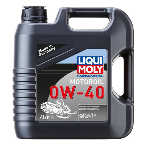 Aceite de motor LIQUI MOLY Sintético 4T 0W-40 Snowmobil - Garrafa 4L