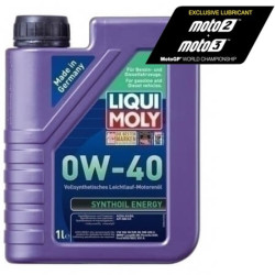 Aceite de motor LIQUI MOLY Sintético 4T 0W-40 Synthoil Energy - Botella 1L