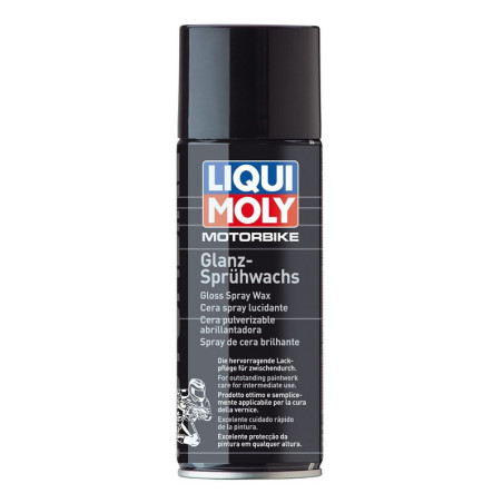 Abrillantador para motocicletas LIQUI MOLY (con base de cera) - Spray 400ml