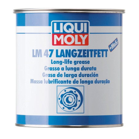 Grasa de larga duración LIQUI MOLY LM 47 +MoS2 - Lata 1KG