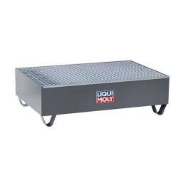 Bandeja recolectora de aceite LIQUI MOLY para 2 bidones de hasta 205L
