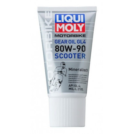 Aceite de transmisión LIQUI MOLY Mineral 80W-90 Scooter - Tubo 150ml