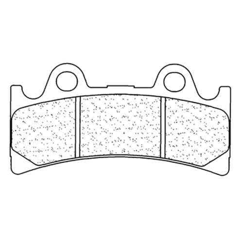 Juego de pastillas sinterizadas CL BRAKES (2254A3+)