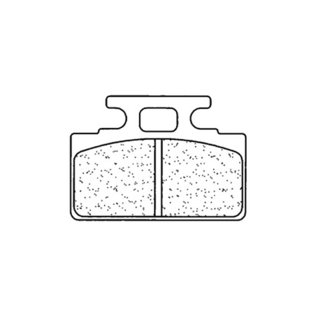 Juego de pastillas sinterizadas CL BRAKES (2287RX3)