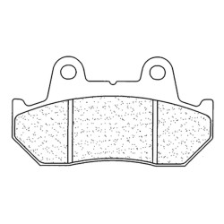 Pastillas de freno CL BRAKES sinterizadas traseras 2289RX3