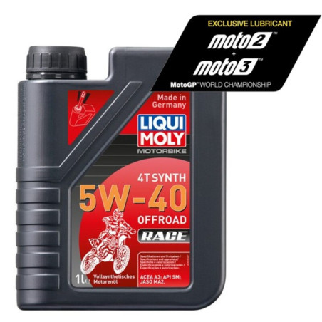 Aceite de motor LIQUI MOLY Sintético 4T 5W-40 Off-Road Race - Botella 1L