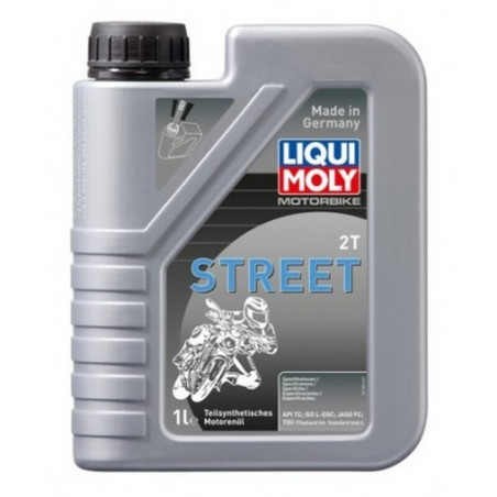 Aceite de motor LIQUI MOLY Semisintético 2T Street - Botella 1L
