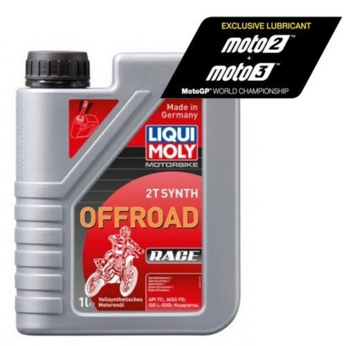 Aceite de motor LIQUI MOLY Sintético 2T Off-Road Race - Botella 1L