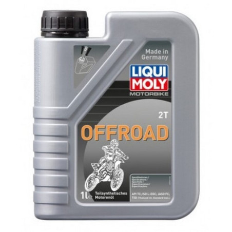 Aceite de motor LIQUI MOLY Semisintético 2T Off-Road - Botella 1L
