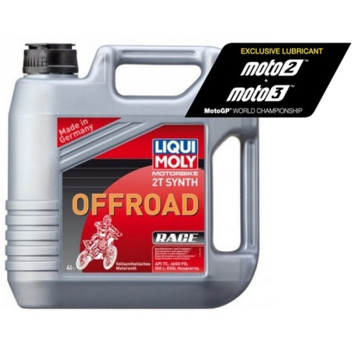 Aceite de motor LIQUI MOLY Sintético 2T Off-Road Race - Garrafa 4L
