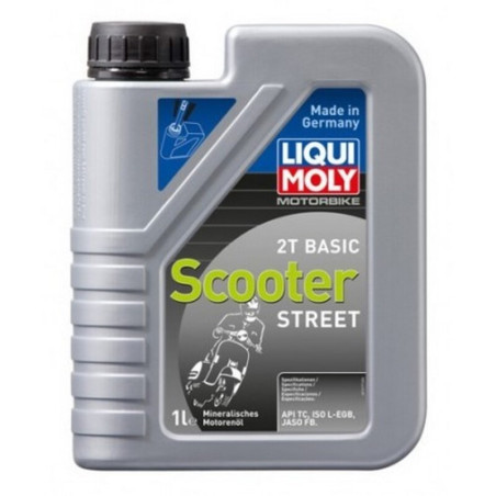 Aceite de motor LIQUI MOLY Mineral 2T Basic Scooter - Botella 1L