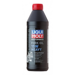 Aceite de horquilla / amortiguador LIQUI MOLY Sintético 15W Heavy - Botella 1L