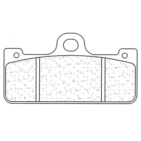 Juego de pastillas sinterizadas CL Brakes (2329C60)
