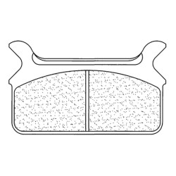 Juego de pastillas sinterizadas CL BRAKES (2342RX3)