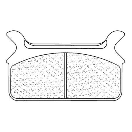 Juego de pastillas sinterizadas CL BRAKES (2342RX3)