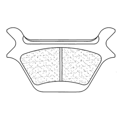Juego de pastillas sinterizadas CL BRAKES (2370RX3)