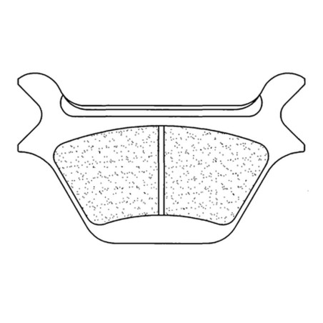 Juego de pastillas sinterizadas CL BRAKES (2370RX3)