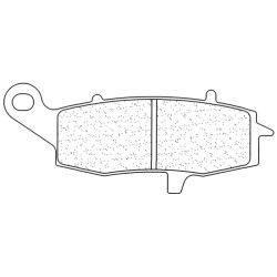 Juego de pastillas sinterizadas CL Brakes (2383C60) 2