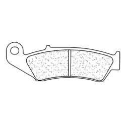 Pastillas de freno CL BRAKES sinterizadas traseras 2385RX3