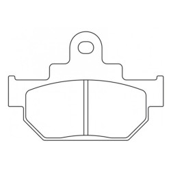 Juego de pastillas sinterizadas CL BRAKES (2387S4)