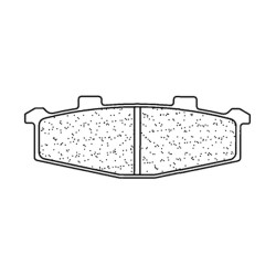 Pastillas de freno CL BRAKES sinterizadas 2389A3+