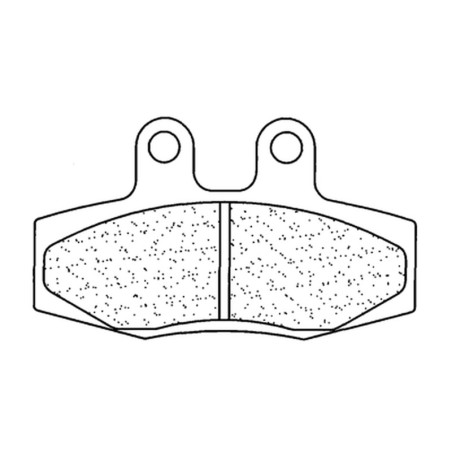Juego de pastillas sinterizadas CL BRAKES (2399S4)