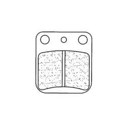 Juego de pastillas sinterizadas CL BRAKES (2408S4)
