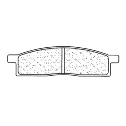 Juego de pastillas sinterizadas CL BRAKES (2424S4)
