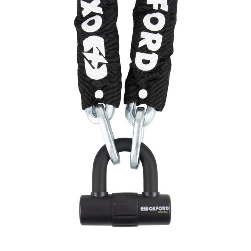 Candado de cadena HD 2.0m Oxford OF160 - Certificado Sold Secure Silver / ART3