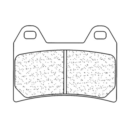 Juego de pastillas sinterizadas CL BRAKES (2539S4)