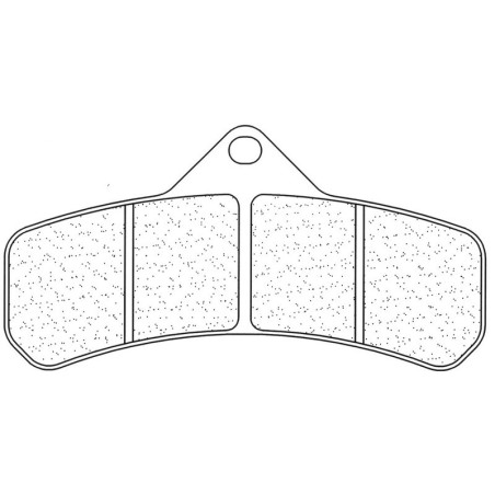 Juego de pastillas sinterizadas CL Brakes (2586C60)