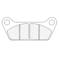 Juego de pastillas sinterizadas CL BRAKES (2702RX3)