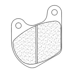 Juego de pastillas sinterizadas CL BRAKES (2718RX3) 2