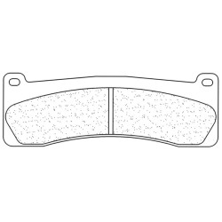 Juego de pastillas sinterizadas CL Brakes (2720C60)
