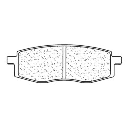 Juego de pastillas sinterizadas CL BRAKES (2792S4)