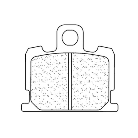 Juego de pastillas sinterizadas CL BRAKES (2807A3+)