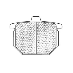 Juego de pastillas sinterizadas CL BRAKES (2814RX3)
